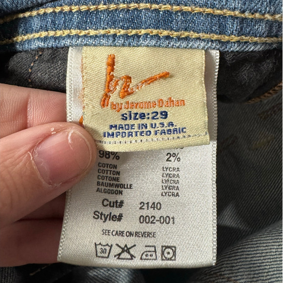 Citizens of Humanity Flair Jeans Women 29 Ingrid Stretch Low Rise Style #002-001 - Picture 6 of 9